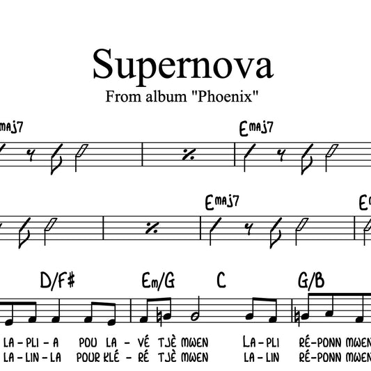 Supernova - Partition