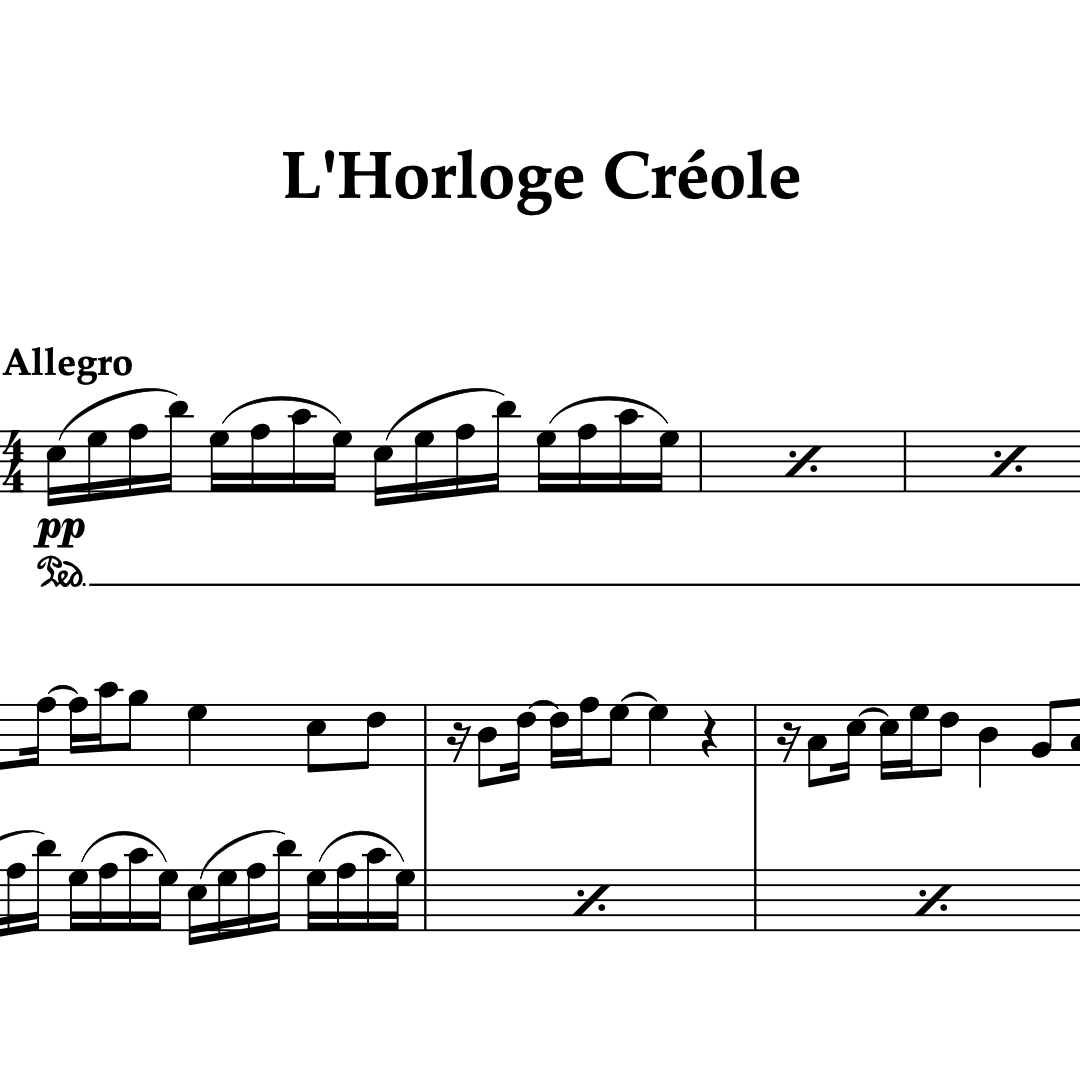 L'Horloge Créole